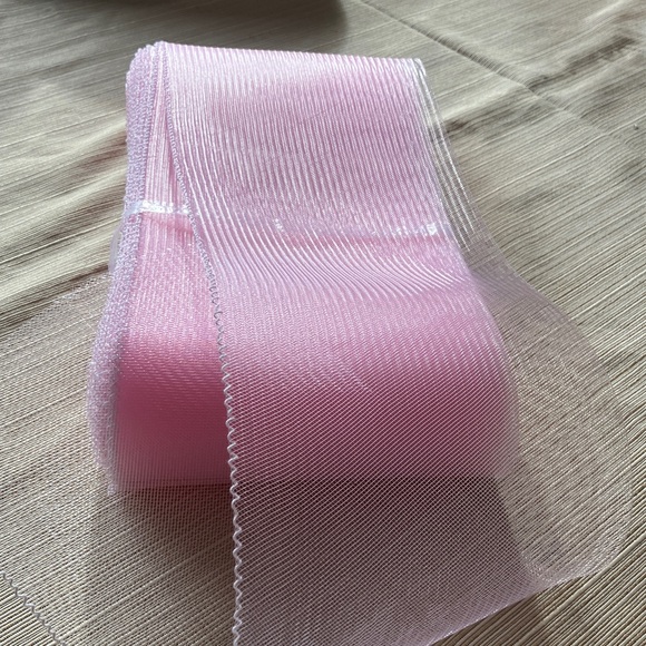 Accessories - 6” Light Pink Soft Polyester Horsehair Braid 36yd for $30